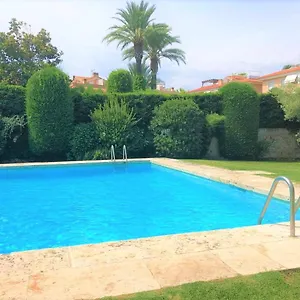 En Platja Sant Pol Con Pisicina Y Jardin Apartamento